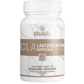 ORGANIKA CLA 500 MG LÁGYZSELATIN KAPSZULA 60 DB