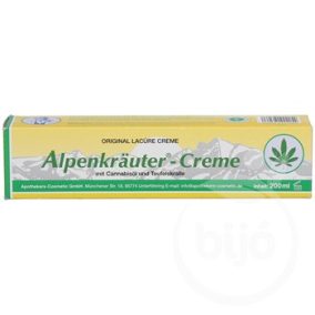   Alpenkrauter krém cannabis olajjal és ördögkarom kivonattal 200 ml